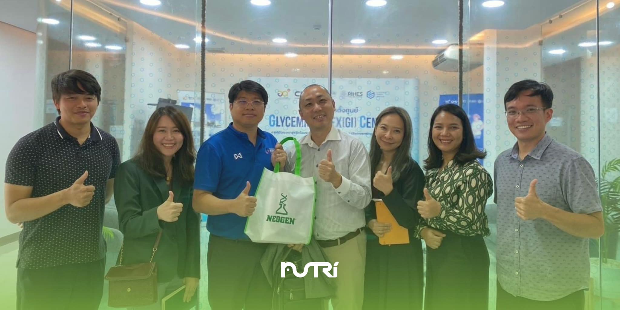 Nutrilab สถาบันวิจัยวิทยาศาสตร์สุขภาพ มหาวิทยาลัยเชียงใหม่ ร่วมมือการทำวิจัยกับ บริษัท นีโอเจน เอเชีย (ประเทศไทย) จำกัด