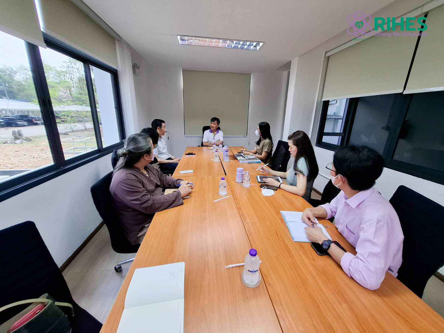 สถาบันวิจัยวิทยาศาสตร์สุขภาพ เข้าพบคณบดีคณะสาธารณสุขศาสตร์ และคณาจารย์ของคณะฯ เพื่อ หารือความร่วมมือด้านการวิจัย