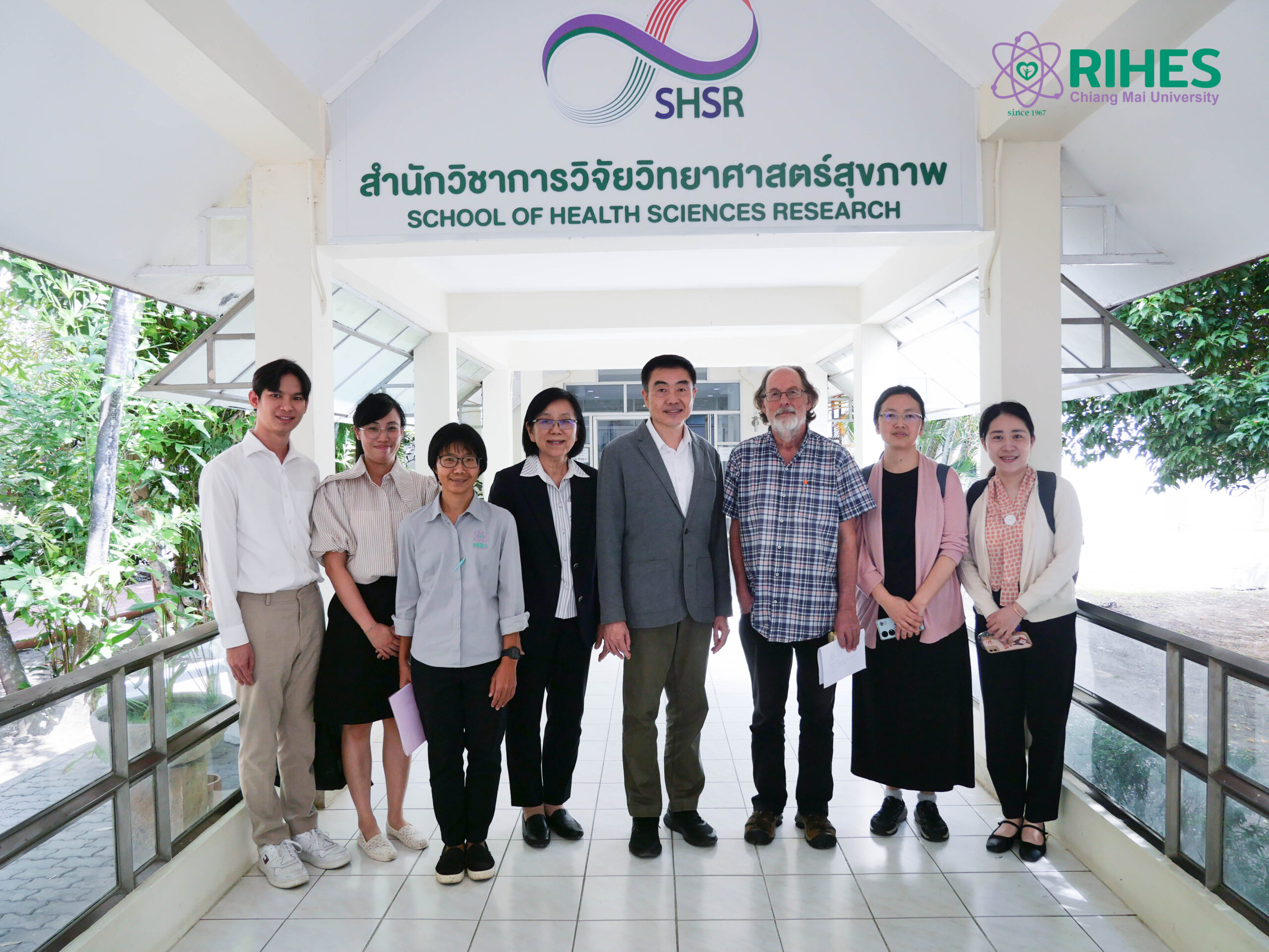 สถาบันวิจัยวิทยาศาสตร์สุขภาพ ให้การต้อนรับนักวิจัยจาก School of Public Health, Fudan University, Shanghai, PR China and Department of Medical Science, Uppsala University, Uppsala, Sweden เพื่อสร้างความร่วมมือทางวิชาการ